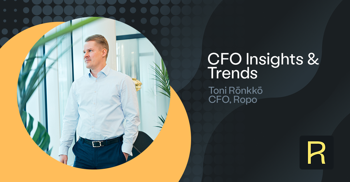 Inside the CFO Office: Toni Rönkkö, Ropo